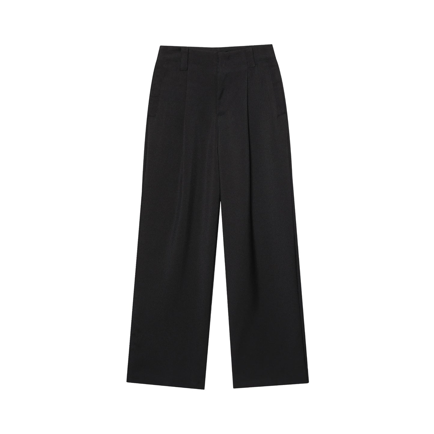 Women's Loose Vest + Wide Pleated Pants