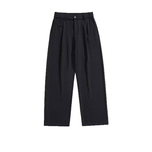 Casual hanging loose wide leg suit pants