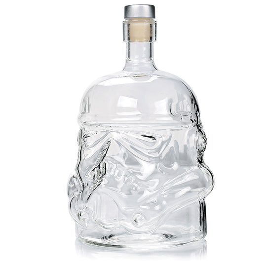 Stormtrooper Decanter Set – 750ML Star Wars Liquor Bottle + 2 Double-Layer Glass Whiskey Cu