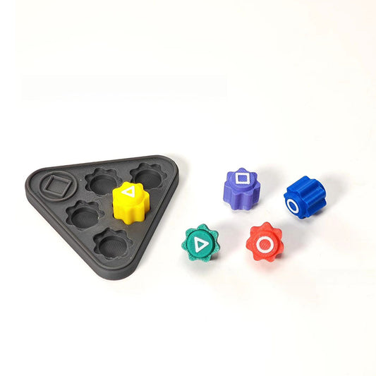 Anitrendy Traditional Korean Gonggi Game Set with 5 PLA Stones & Storage Case – Fun Skill Game for All Ages