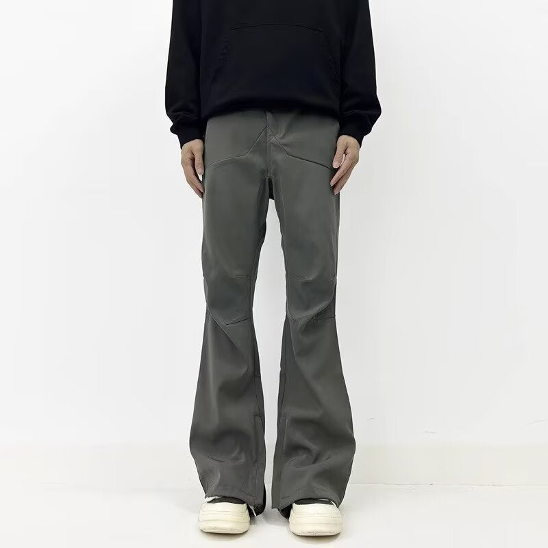 Summer new slim fit casual pleated workwear casual pants