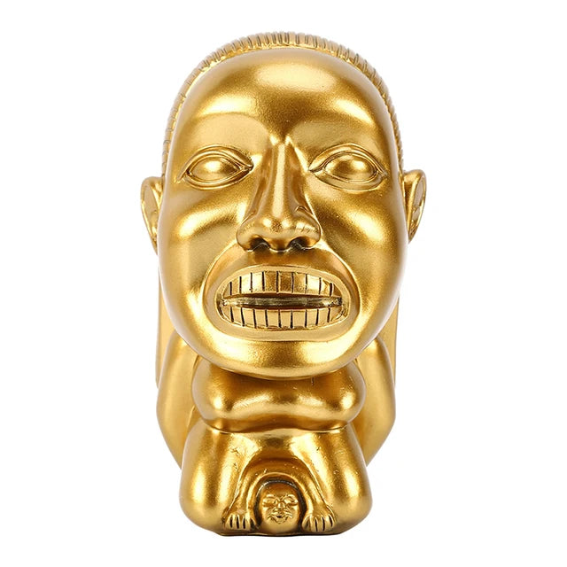 Anitrendy- Indiana Jones Golden Idol – Fertility Statue Replica for Home Decor, Collectible Figure, Movie Prop Cosplay