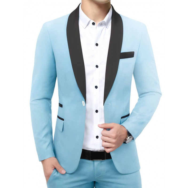 Banquet Dress Shirt Men's Suit Jacket Business Blazer Groom Wedding Suit