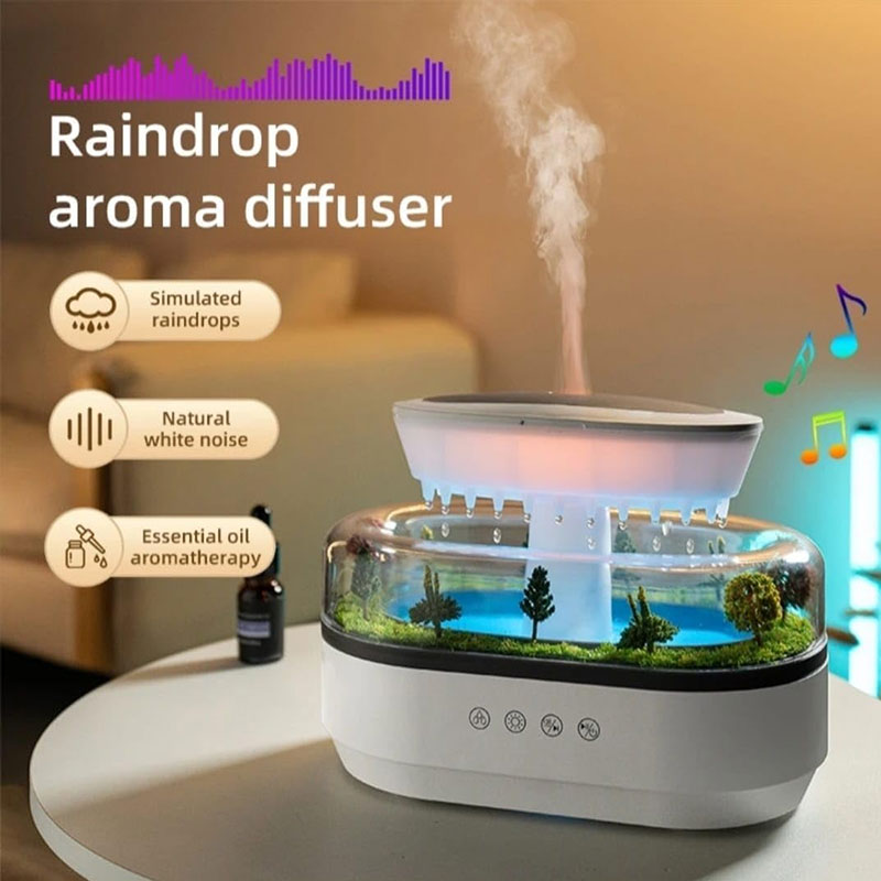 Best Rain Cloud Humidifier – Oil Diffuser & Night Light UK
