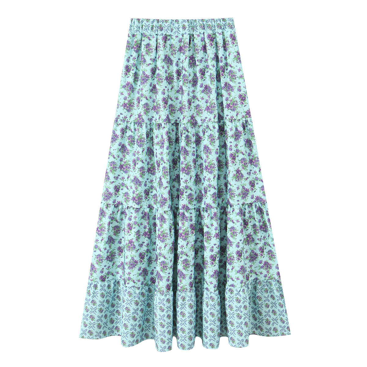 Women's Clothing INS Casual Versatile Printed Skirt