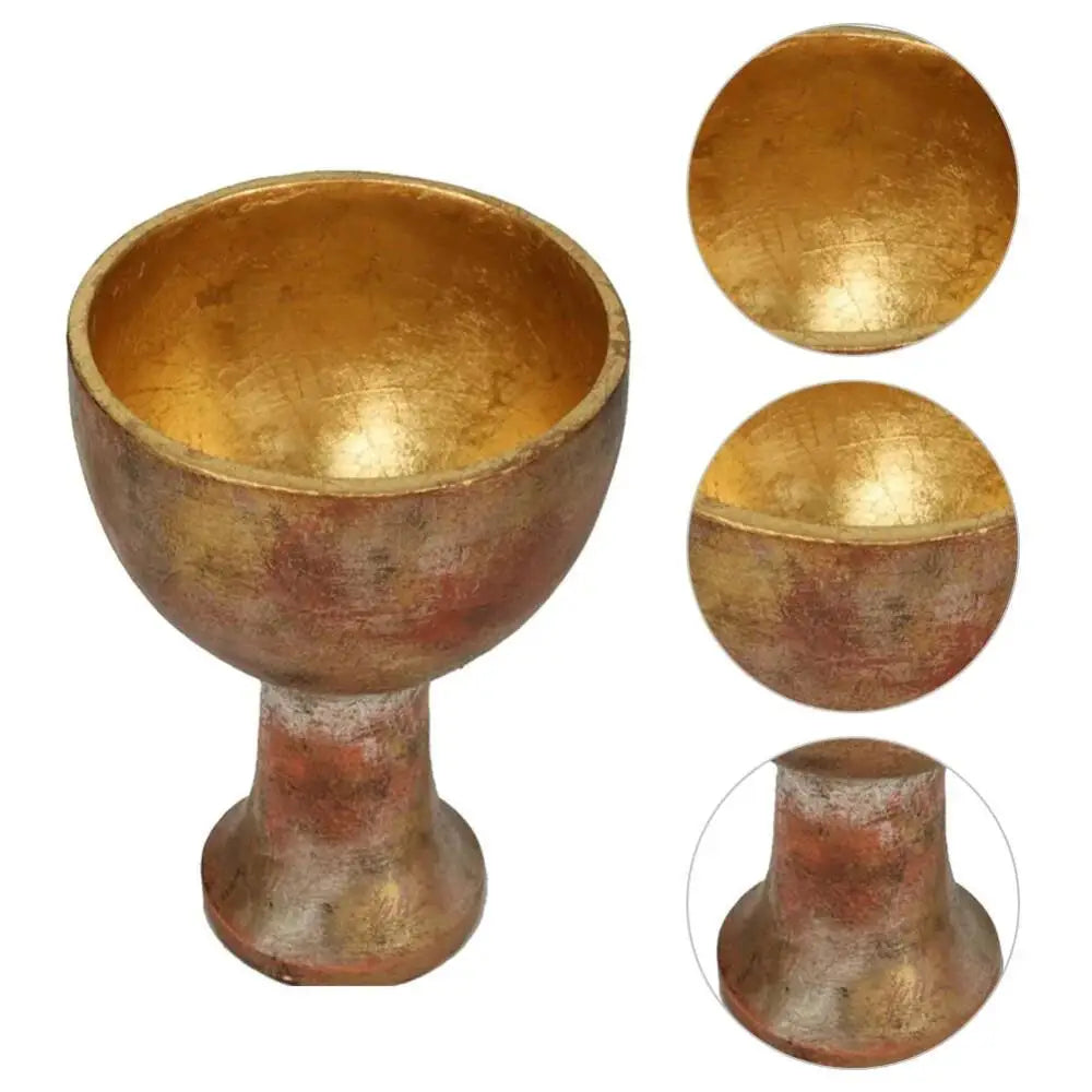 Indiana Jones Holy Grail Cup – Vintage 1:1 Prop Replica Resin Trophy