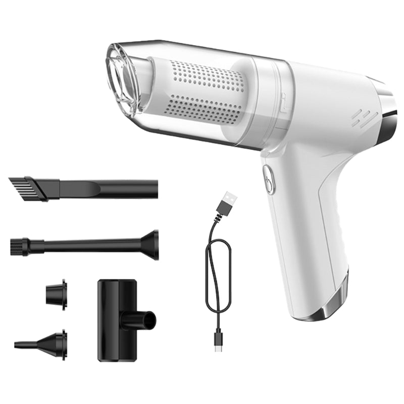 Wireless Car Vacuum Cleaner – Cordless, Dual-Use, 12000Pa Suction Power