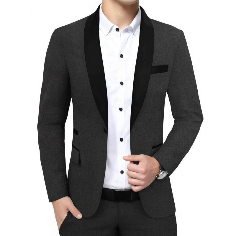 Banquet Dress Shirt Men's Suit Jacket Business Blazer Groom Wedding Suit