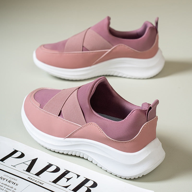 Women's sports shoes fly woven shoes breathable shoes