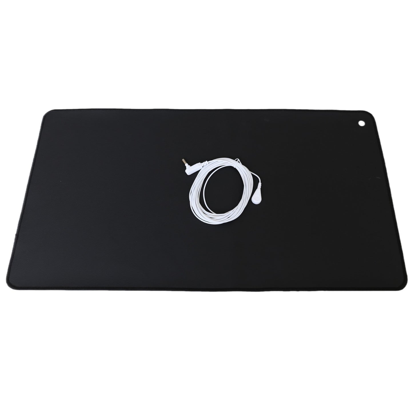 Grounding Pad for Yoga or Floor – Conductive Leather Anti-Static Earthing Mat