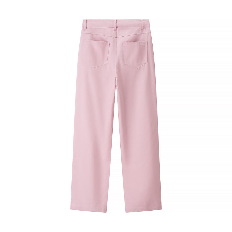 Women's Fashion Rhinestone Casual Long Pants