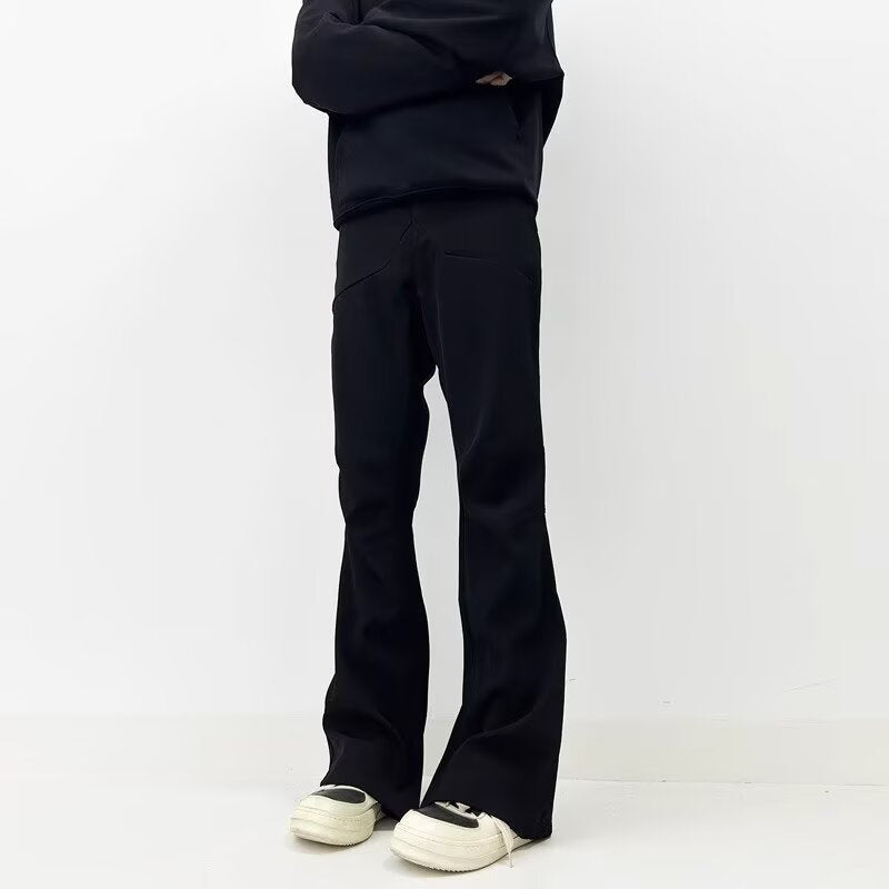 Summer new slim fit casual pleated workwear casual pants