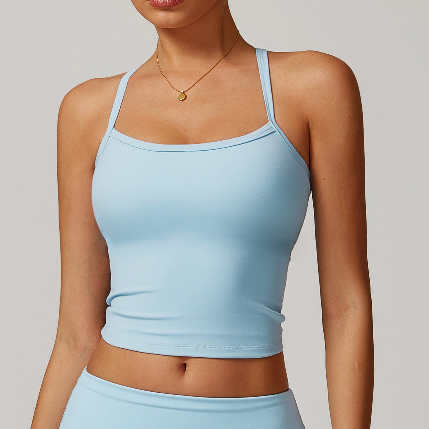 Winter brushed back yoga vest, quick drying fitness top, outerwear running sports vest