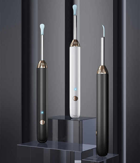 Anitrendy Smart Visual Ear Camera with HD Otoscope & Wireless Ear Spoon – Safe Ear Wax Removal Tool for Adults & Kids