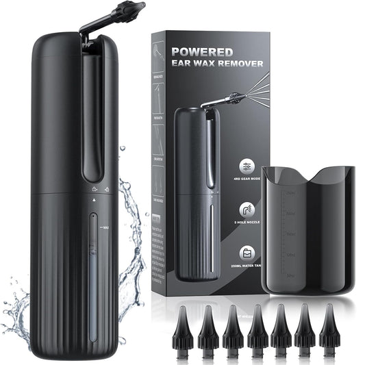 Electric Ear Washing Machine – Gentle Electric Ear Wax Cleaner- 4 Modes | 2000 MaH Battery