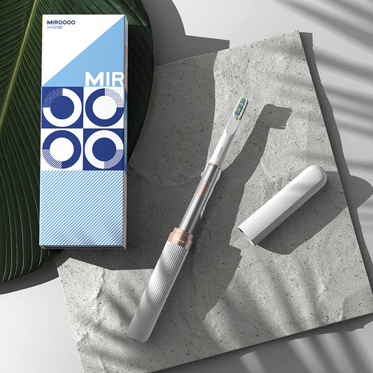 Soundwave Electric Toothbrush – Intelligent Sonic Vibration With 8 Brush Head Options