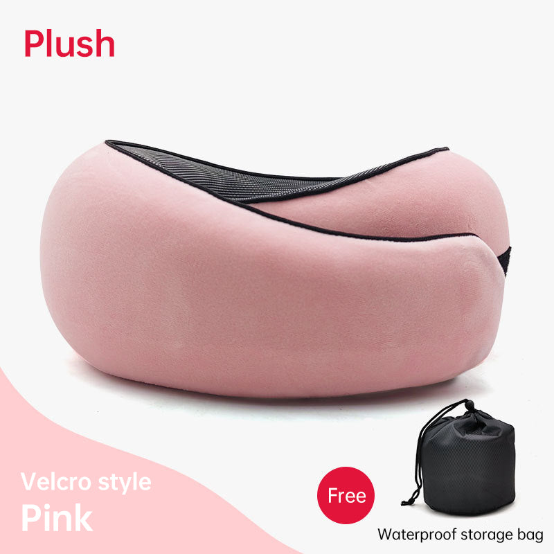 Anitrendy-Memory Foam Travel Neck Pillow – Velcro Style Travel Pillow For Flight