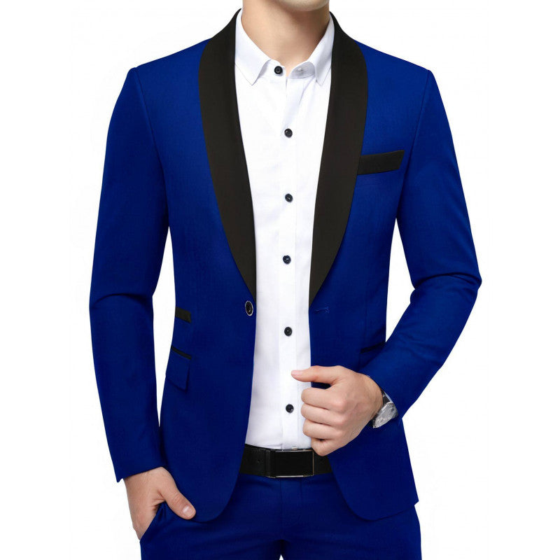 Banquet Dress Shirt Men's Suit Jacket Business Blazer Groom Wedding Suit