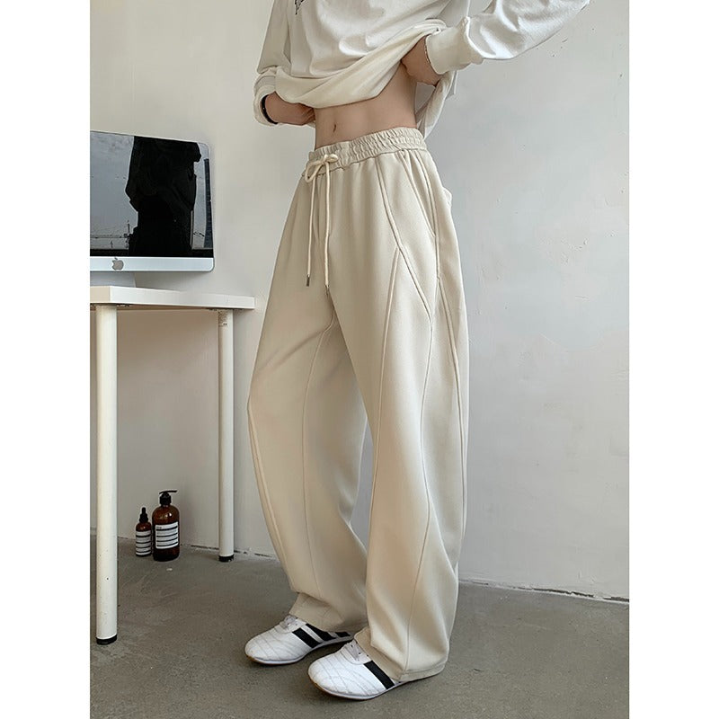 Casual pants men's loose straight leg sports pants