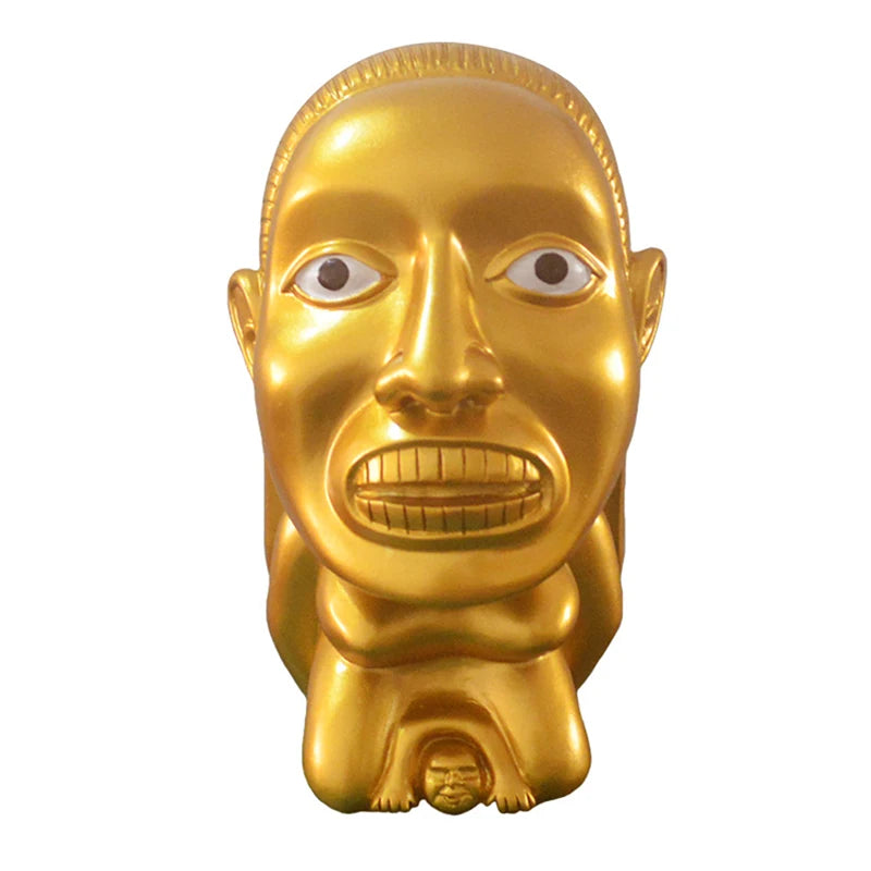 Anitrendy- Indiana Jones Golden Idol – Fertility Statue Replica for Home Decor, Collectible Figure, Movie Prop Cosplay