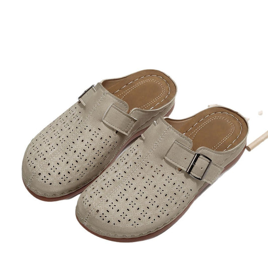 Spring and summer leisure half dragging lazy shoes