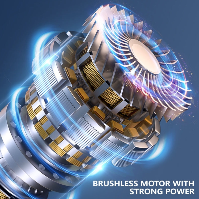 Wireless Car Vacuum Cleaner – Cordless, Dual-Use, 12000Pa Suction Power