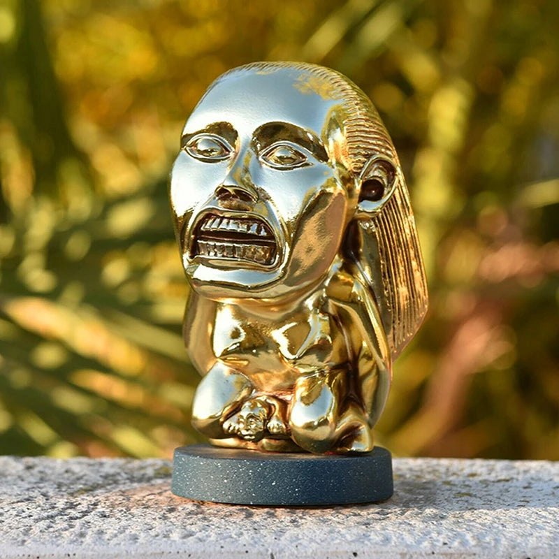 Anitrendy- Indiana Jones Golden Idol – Fertility Statue Replica for Home Decor, Collectible Figure, Movie Prop Cosplay