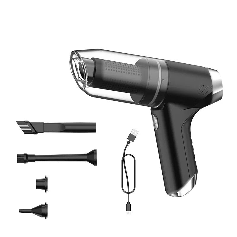 Wireless Car Vacuum Cleaner – Cordless, Dual-Use, 12000Pa Suction Power