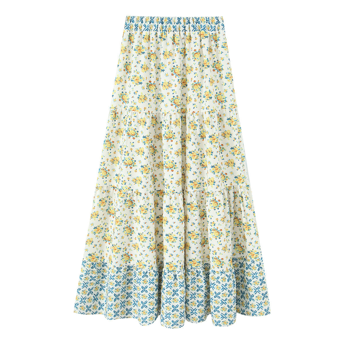 Women's Clothing INS Casual Versatile Printed Skirt