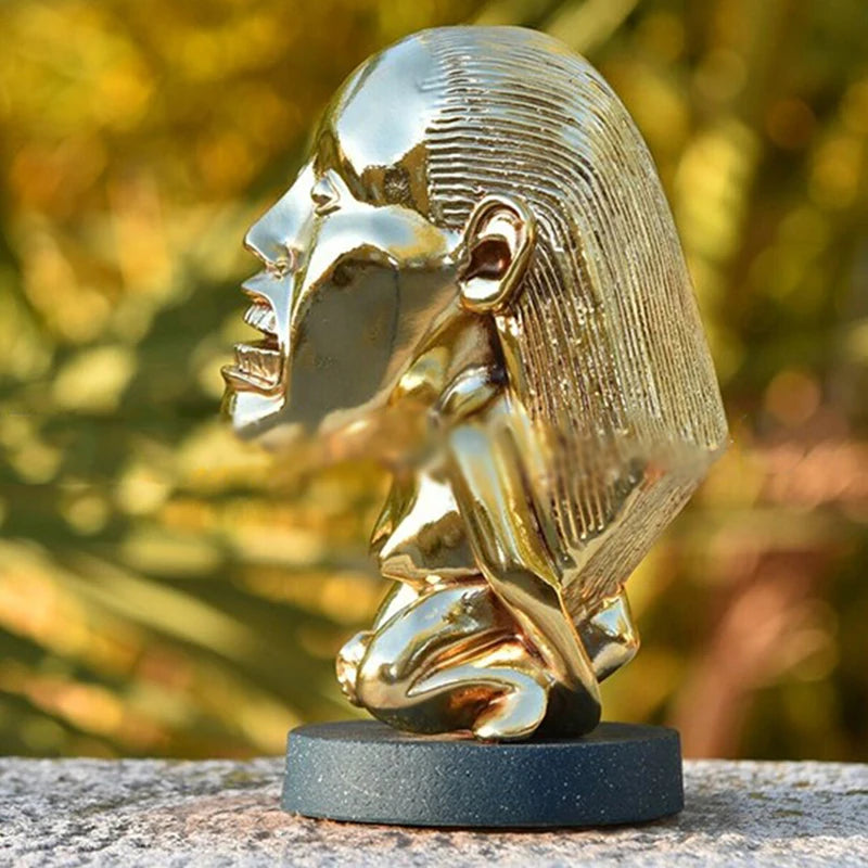 Anitrendy- Indiana Jones Golden Idol – Fertility Statue Replica for Home Decor, Collectible Figure, Movie Prop Cosplay