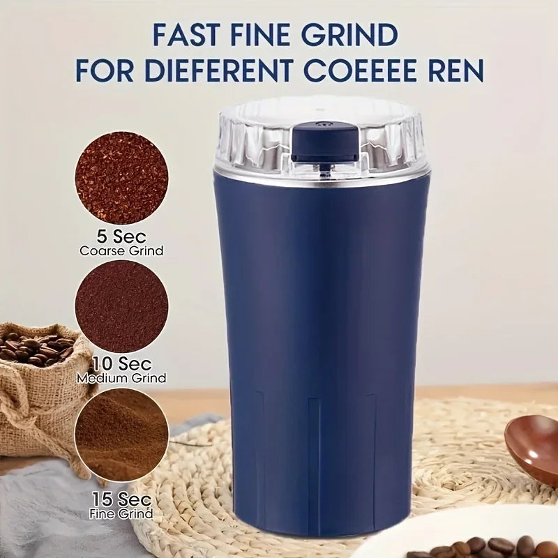 Electric Coffee Grinder Machine– Multifunctional Bean, Spice & Grain Grinding Machine