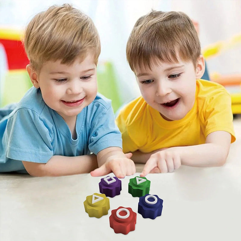 Anitrendy Traditional Korean Gonggi Game Set with 5 PLA Stones & Storage Case – Fun Skill Game for All Ages