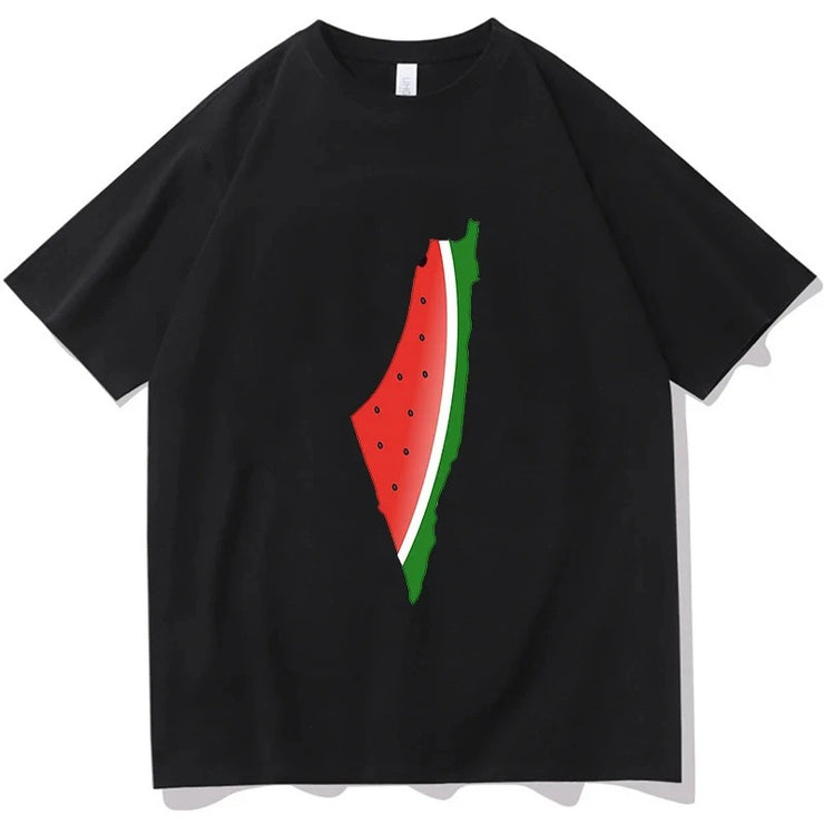 Summer Pure Cotton Short Sleeve T-shirts Watermelon