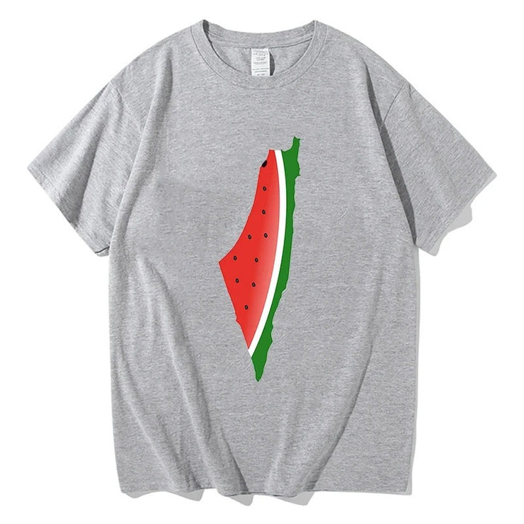 Summer Pure Cotton Short Sleeve T-shirts Watermelon