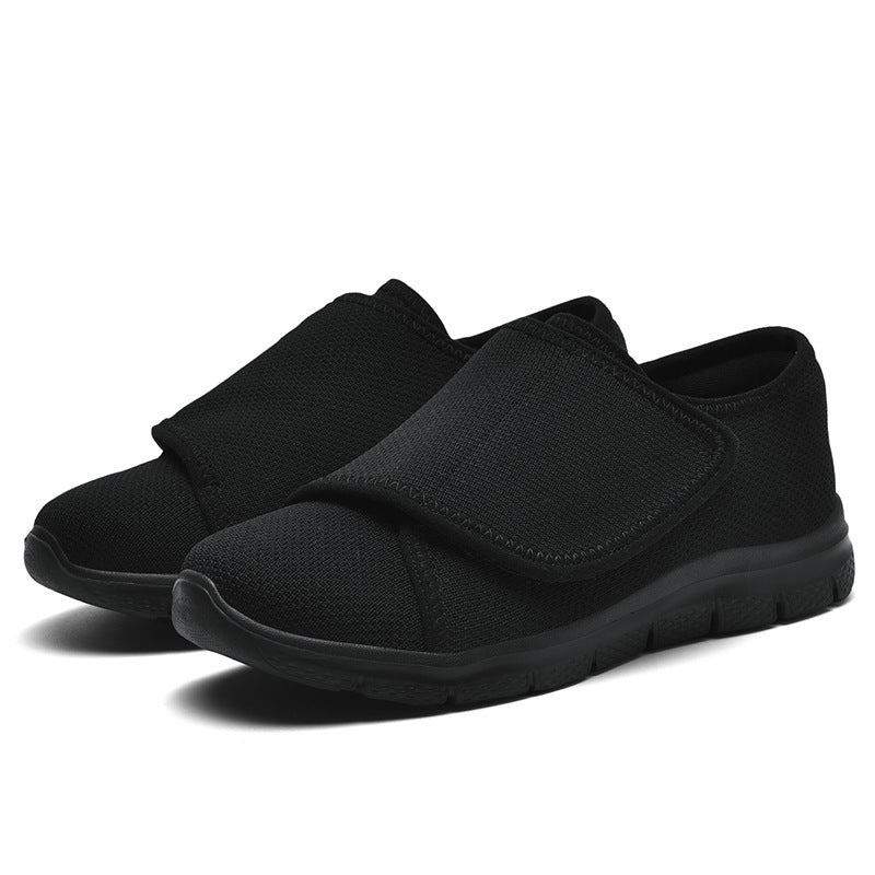 Mesh lightweight breathable Velcro women's shoes casual single shoes comfortable sports shoes for women