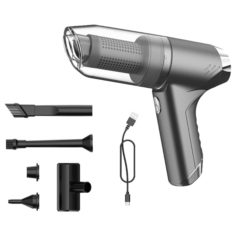 Wireless Car Vacuum Cleaner – Cordless, Dual-Use, 12000Pa Suction Power