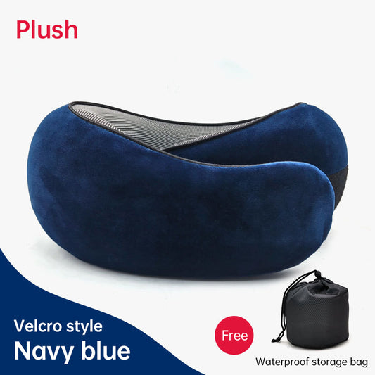 Anitrendy-Memory Foam Travel Neck Pillow – Velcro Style Travel Pillow For Flight