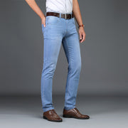 Spring Summer style Utr Thin Mens brand jeans Fashion Men Casual Slim fit Straight High Stretch Feet skinny jeans men