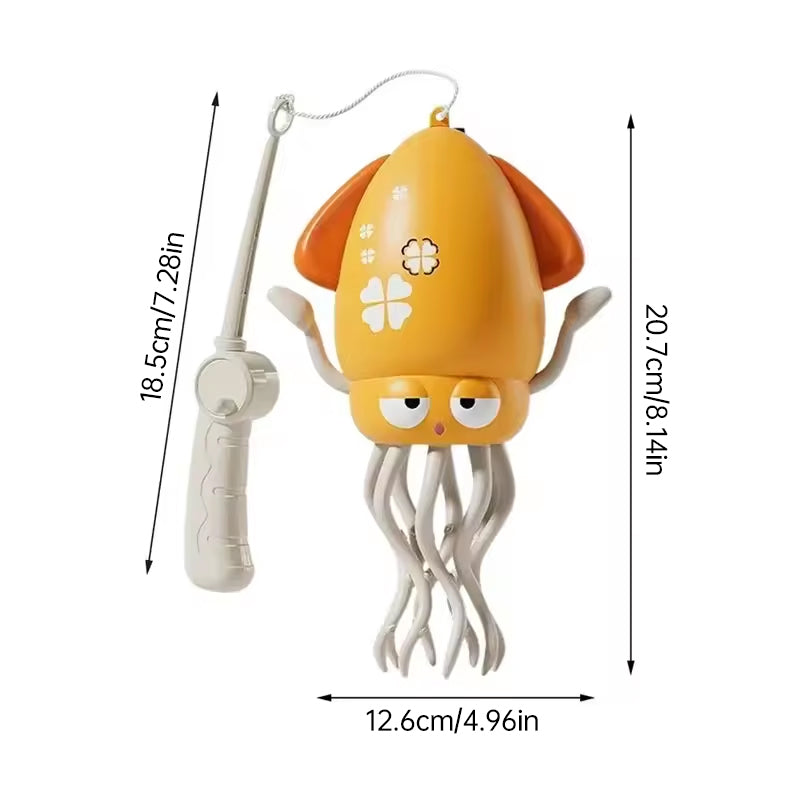 Interactive Dancing Octopus Toy with Music & Lights – Rechargeable Sea Creature for Kids
