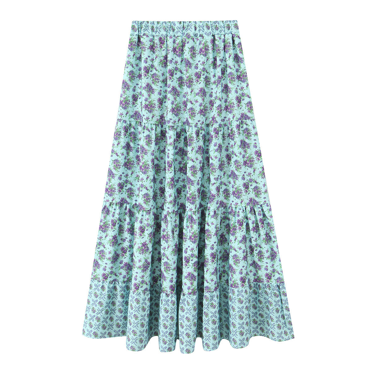 Women's Clothing INS Casual Versatile Printed Skirt