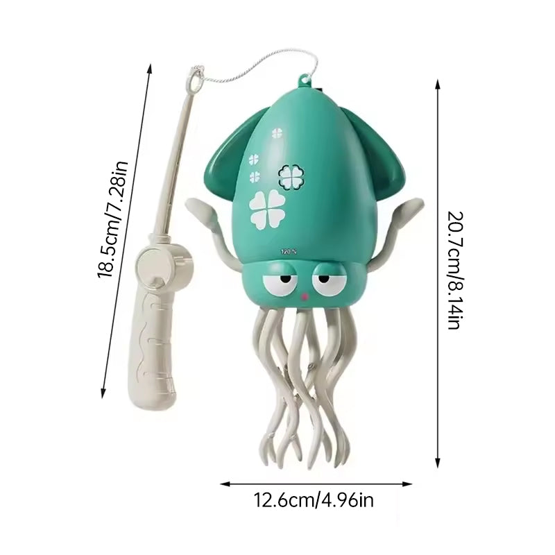 Interactive Dancing Octopus Toy with Music & Lights – Rechargeable Sea Creature for Kids