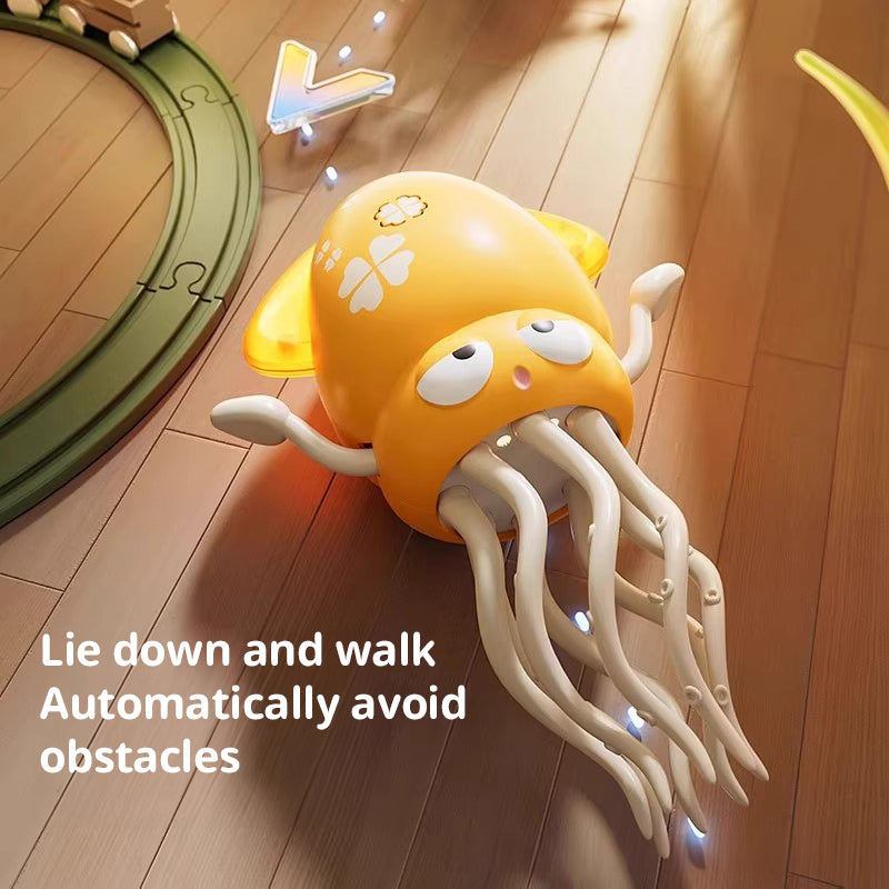 Interactive Dancing Octopus Toy with Music & Lights – Rechargeable Sea Creature for Kids