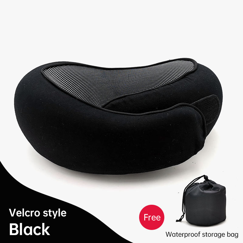 Anitrendy-Memory Foam Travel Neck Pillow – Velcro Style Travel Pillow For Flight