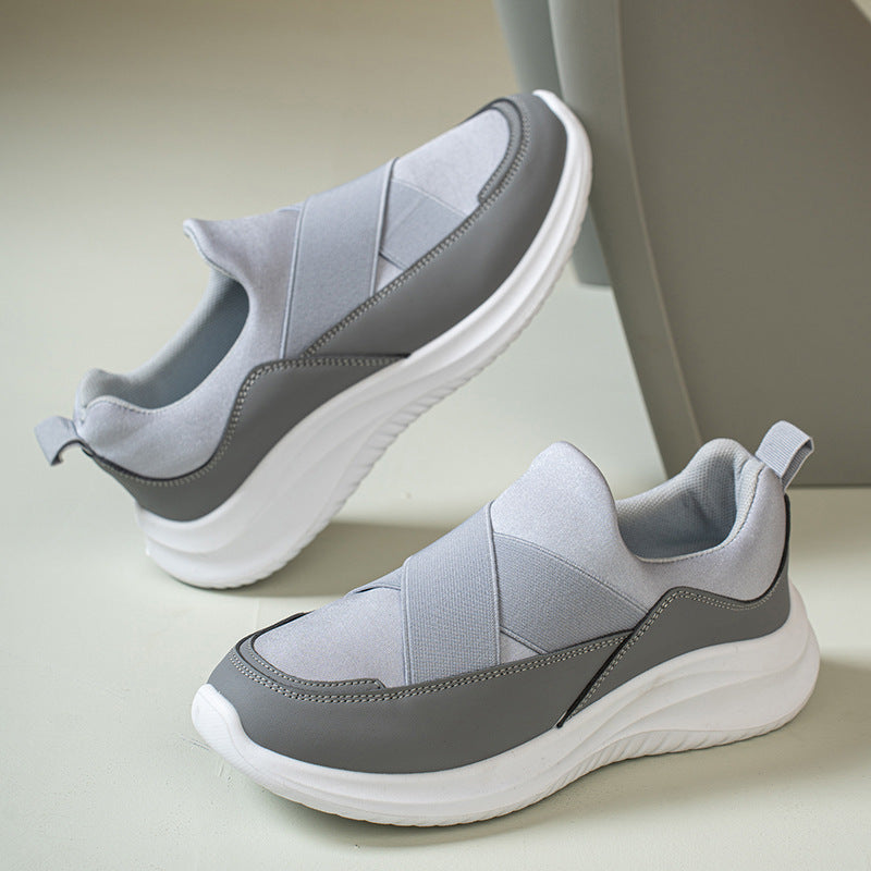 Women's sports shoes fly woven shoes breathable shoes
