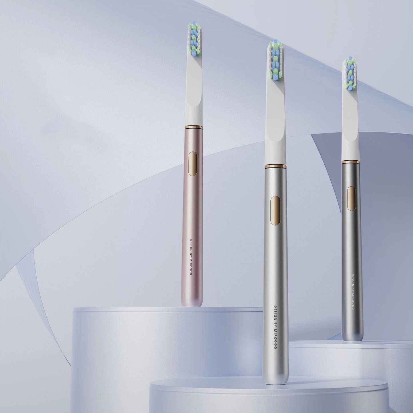 Soundwave Electric Toothbrush – Intelligent Sonic Vibration With 8 Brush Head Options