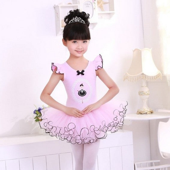 Children Dance Tulle Dress Girl Ballet Dress Fitness Clothing Performance Wear Leotard Costume Girl Ballet dresses 3-12Year