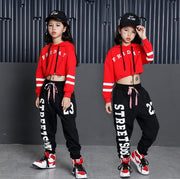 Kids Hip Hop Dance Costumes Girls Dance Clothes Wear for Girl 6 8 10 12 Years