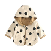 Baby Kids Jacket Coat Toddler Wear On Both Side Windbreak Fall Children