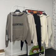 Essentials Knitted Pullover Kanye West Hooded Men's and Women's Sweater Trend Streetwear Oversized Casual Hoodies