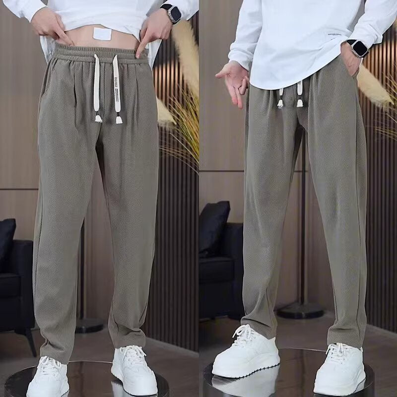 Casual and spacious solid color versatile casual pants